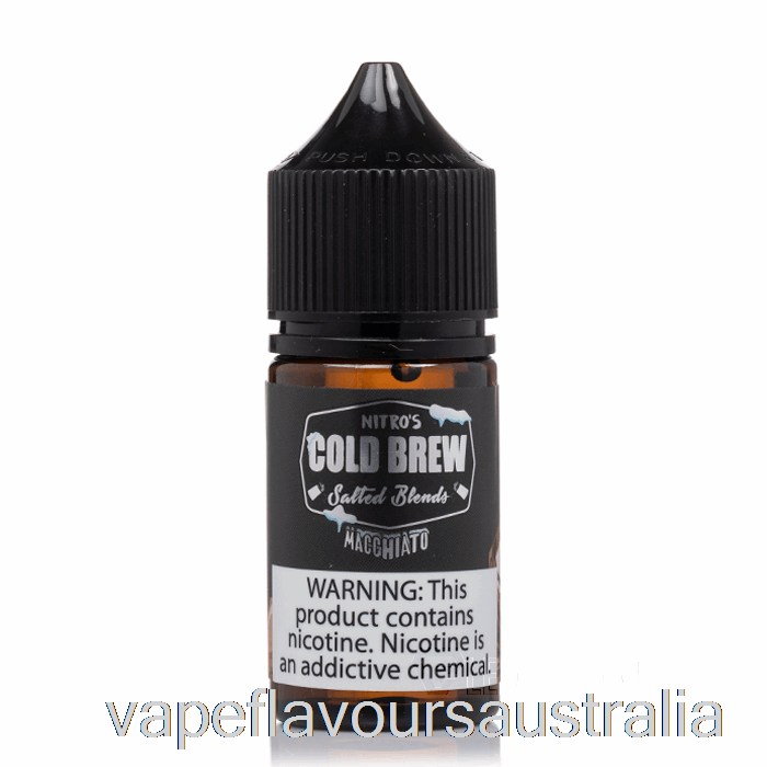 Vape Flavours Australia Macchiato - Nitros Cold Brew Salts - 30mL 25mg